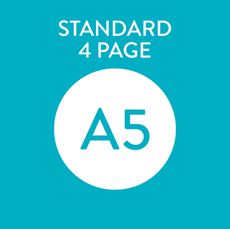 Picture of A5 Standard 4 Page